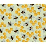 Honey Bee Bees Pattern Deluxe Canvas 14  x 11  (Stretched) 14  x 11  x 1.5  Stretched Canvas