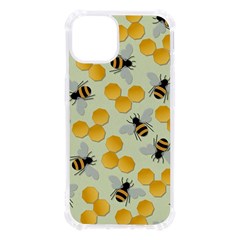 Honey Bee Bees Pattern Iphone 13 Tpu Uv Print Case by Ndabl3x