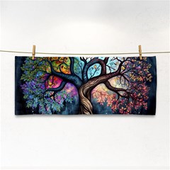 Tree Colourful Hand Towel