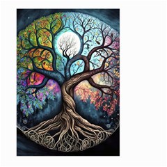 Tree Colourful Large Garden Flag (two Sides) by Ndabl3x