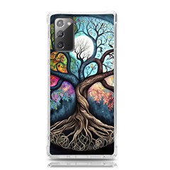 Tree Colourful Samsung Galaxy Note 20 Tpu Uv Case by Ndabl3x