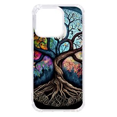 Tree Colourful Iphone 14 Pro Tpu Uv Print Case