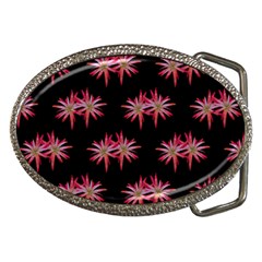 Chic Dreams Botanical Motif Pattern Design Belt Buckles by dflcprintsclothing