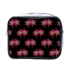 Chic Dreams Botanical Motif Pattern Design Mini Toiletries Bag (one Side)