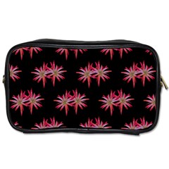 Chic Dreams Botanical Motif Pattern Design Toiletries Bag (two Sides) by dflcprintsclothing