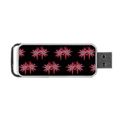 Chic Dreams Botanical Motif Pattern Design Portable Usb Flash (two Sides) by dflcprintsclothing