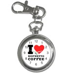 I love ristretto coffee Key Chain Watches Front