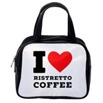 I love ristretto coffee Classic Handbag (Two Sides) Back