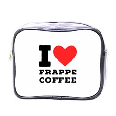 I love frappe coffee Mini Toiletries Bag (One Side)