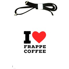 I Love Frappe Coffee Shoulder Sling Bag by ilovewhateva