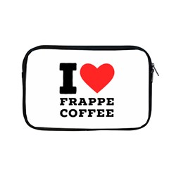 I Love Frappe Coffee Apple Macbook Pro 13  Zipper Case by ilovewhateva