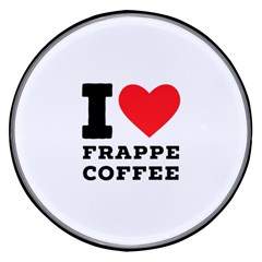 I Love Frappe Coffee Wireless Fast Charger(black) by ilovewhateva