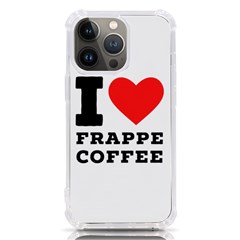 I love frappe coffee iPhone 13 Pro TPU UV Print Case