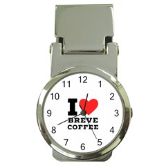 I Love Breve Coffee Money Clip Watches by ilovewhateva