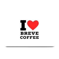 I Love Breve Coffee Plate Mats by ilovewhateva