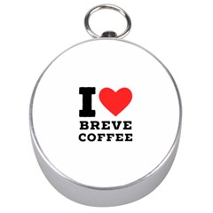 I Love Breve Coffee Silver Compasses by ilovewhateva