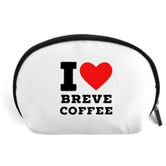 I Love Breve Coffee Accessory Pouch (large) by ilovewhateva