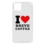 I love breve coffee iPhone 14 Plus TPU UV Print Case Front