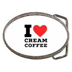 I Love Cream Coffee Belt Buckles by ilovewhateva