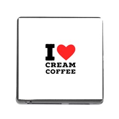 I Love Cream Coffee Memory Card Reader (square 5 Slot) by ilovewhateva