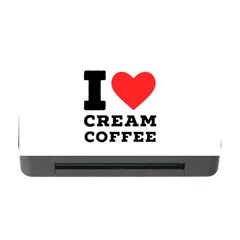 I Love Cream Coffee Memory Card Reader With Cf by ilovewhateva