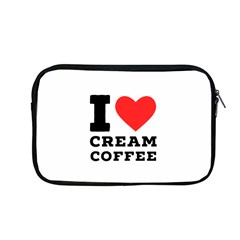 I Love Cream Coffee Apple Macbook Pro 13  Zipper Case by ilovewhateva