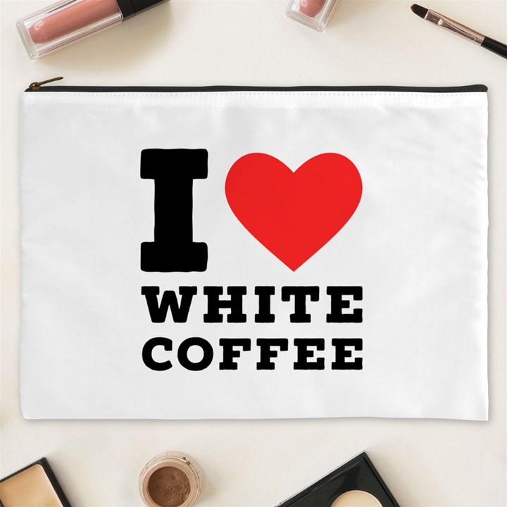 I love white coffee Cosmetic Bag (XXXL)