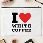 I love white coffee Cosmetic Bag (XXXL) Back