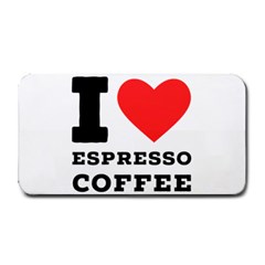 I Love Espresso Coffee Medium Bar Mat by ilovewhateva