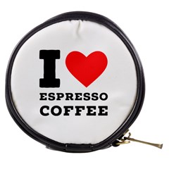 I Love Espresso Coffee Mini Makeup Bag by ilovewhateva