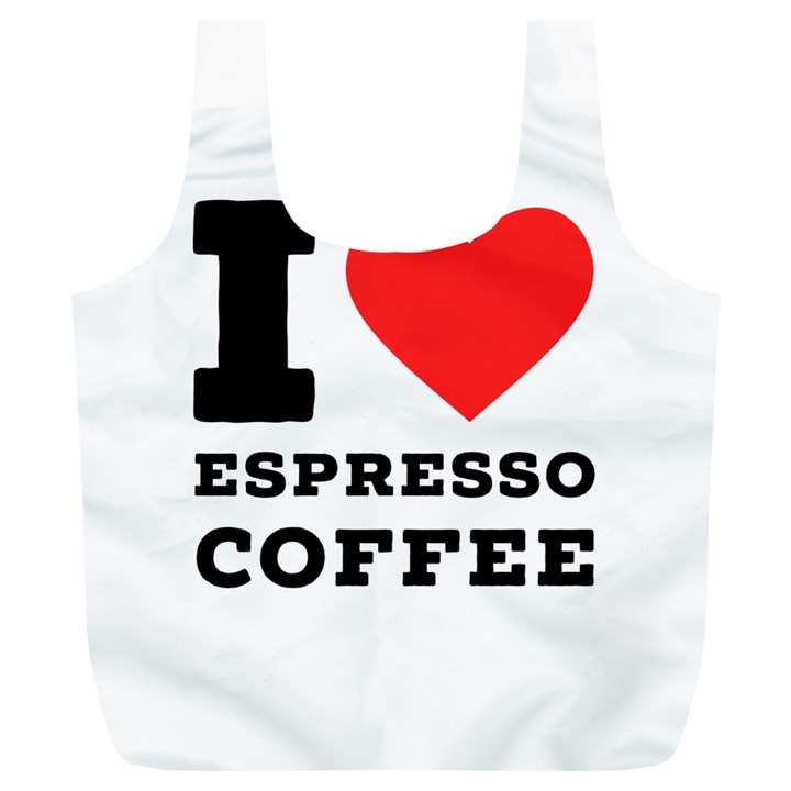 I love espresso coffee Full Print Recycle Bag (XL)