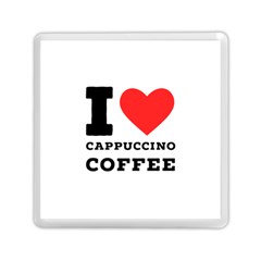 I Love Cappuccino Coffee Memory Card Reader (square) by ilovewhateva