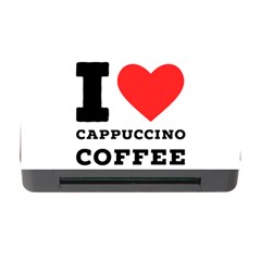 I Love Cappuccino Coffee Memory Card Reader With Cf by ilovewhateva