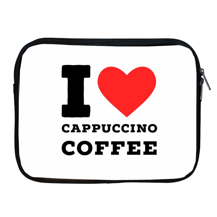 I love cappuccino coffee Apple iPad 2/3/4 Zipper Cases