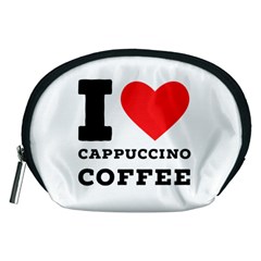 I Love Cappuccino Coffee Accessory Pouch (medium) by ilovewhateva