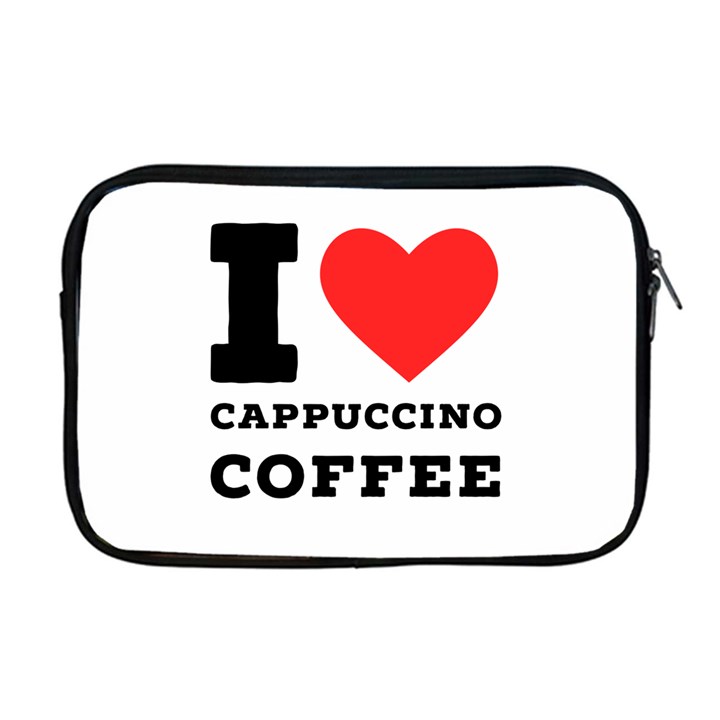 I love cappuccino coffee Apple MacBook Pro 17  Zipper Case