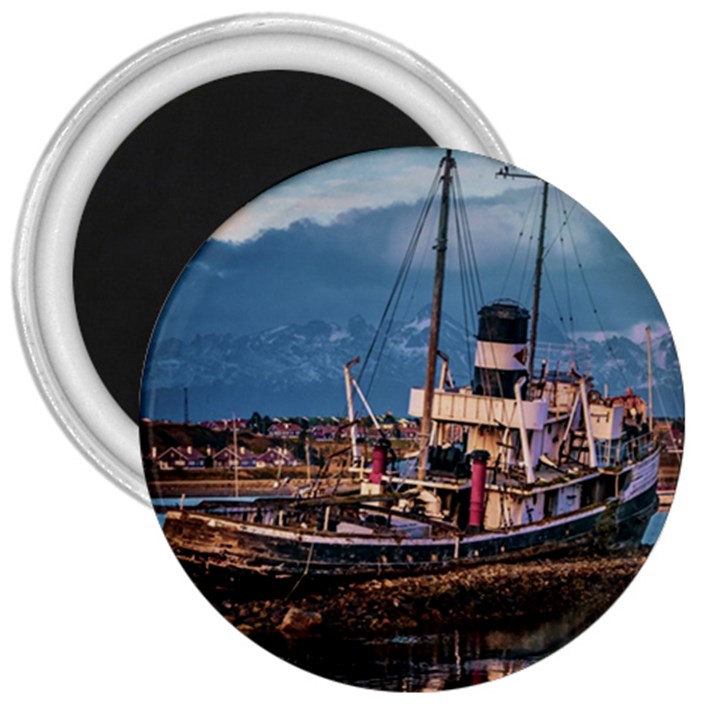 End of the World: Nautical Memories at Ushuaia Port, Argentina 3  Magnets