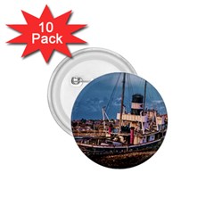 End Of The World: Nautical Memories At Ushuaia Port, Argentina 1 75  Buttons (10 Pack) by dflcprintsclothing