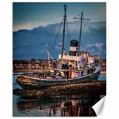 End Of The World: Nautical Memories At Ushuaia Port, Argentina Canvas 16  X 20  by dflcprintsclothing