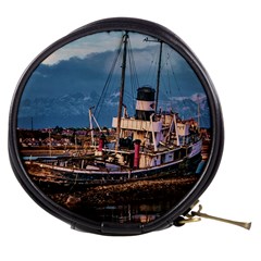 End Of The World: Nautical Memories At Ushuaia Port, Argentina Mini Makeup Bag by dflcprintsclothing