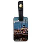 End of the World: Nautical Memories at Ushuaia Port, Argentina Luggage Tag (one side) Front