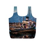 End of the World: Nautical Memories at Ushuaia Port, Argentina Full Print Recycle Bag (S) Front