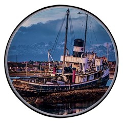 End Of The World: Nautical Memories At Ushuaia Port, Argentina Wireless Fast Charger(black) by dflcprintsclothing