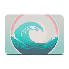 Waves Tidal Ocean Sea Tsunami Wave Minimalist Plate Mats