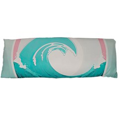 Waves Tidal Ocean Sea Tsunami Wave Minimalist Body Pillow Case (Dakimakura)