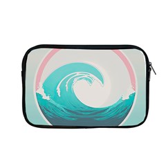 Waves Tidal Ocean Sea Tsunami Wave Minimalist Apple MacBook Pro 13  Zipper Case