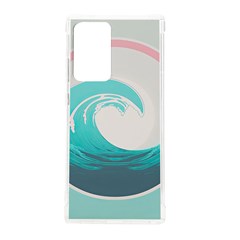 Waves Tidal Ocean Sea Tsunami Wave Minimalist Samsung Galaxy Note 20 Ultra Tpu Uv Case by Wav3s