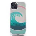 Waves Tidal Ocean Sea Tsunami Wave Minimalist iPhone 13 TPU UV Print Case Front