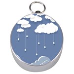 Blue Clouds Rain Raindrops Weather Sky Raining Silver Compasses Front