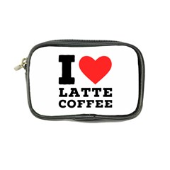 I Love Latte Coffee Coin Purse by ilovewhateva